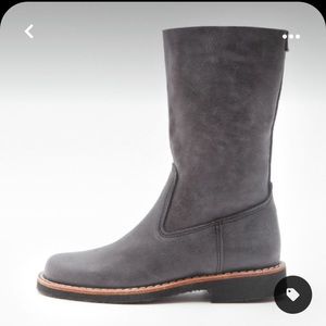 Roots Tribe Roll Over Leather Boots 